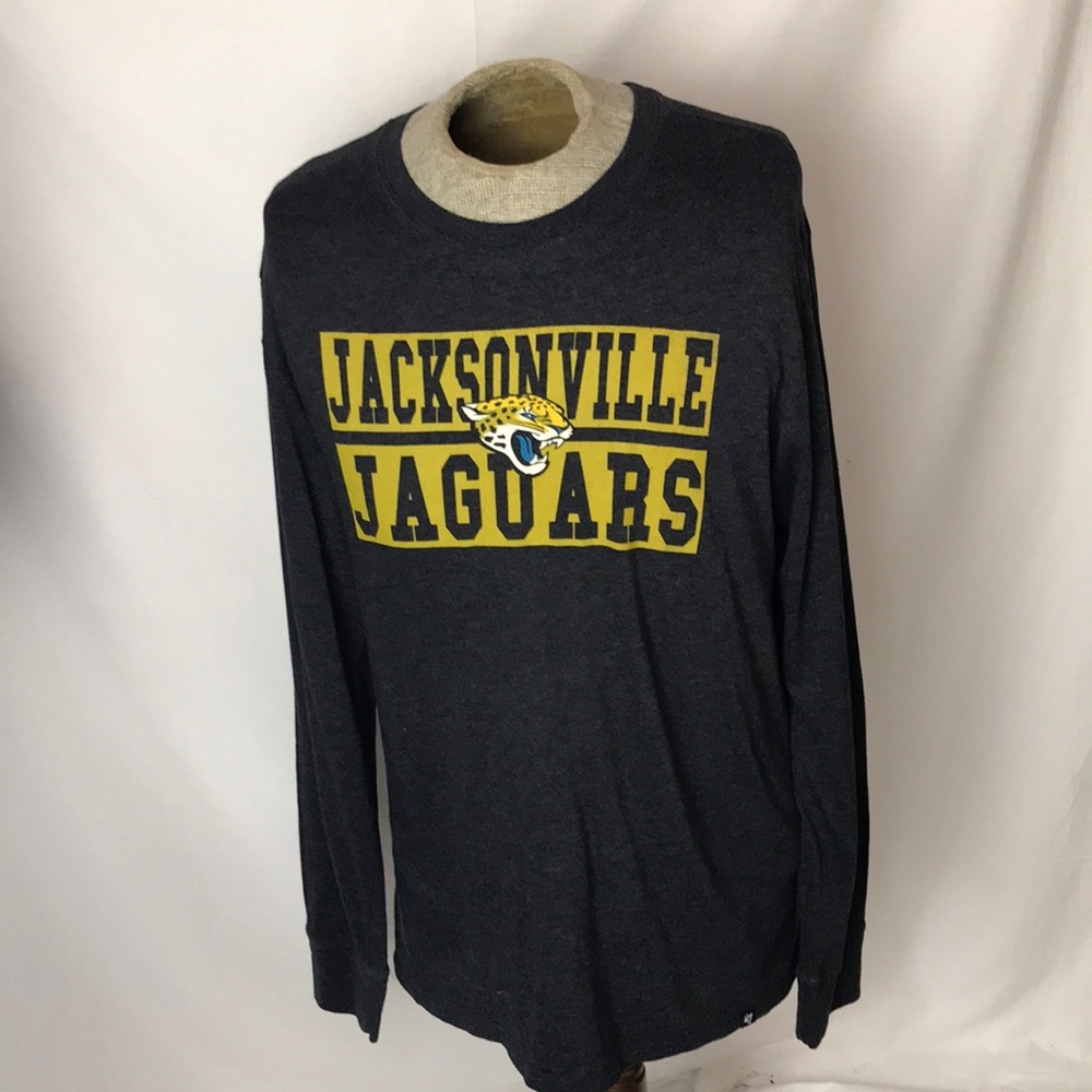Jacksonville jaguars dark gray long sleeve t-shirt Sz XL